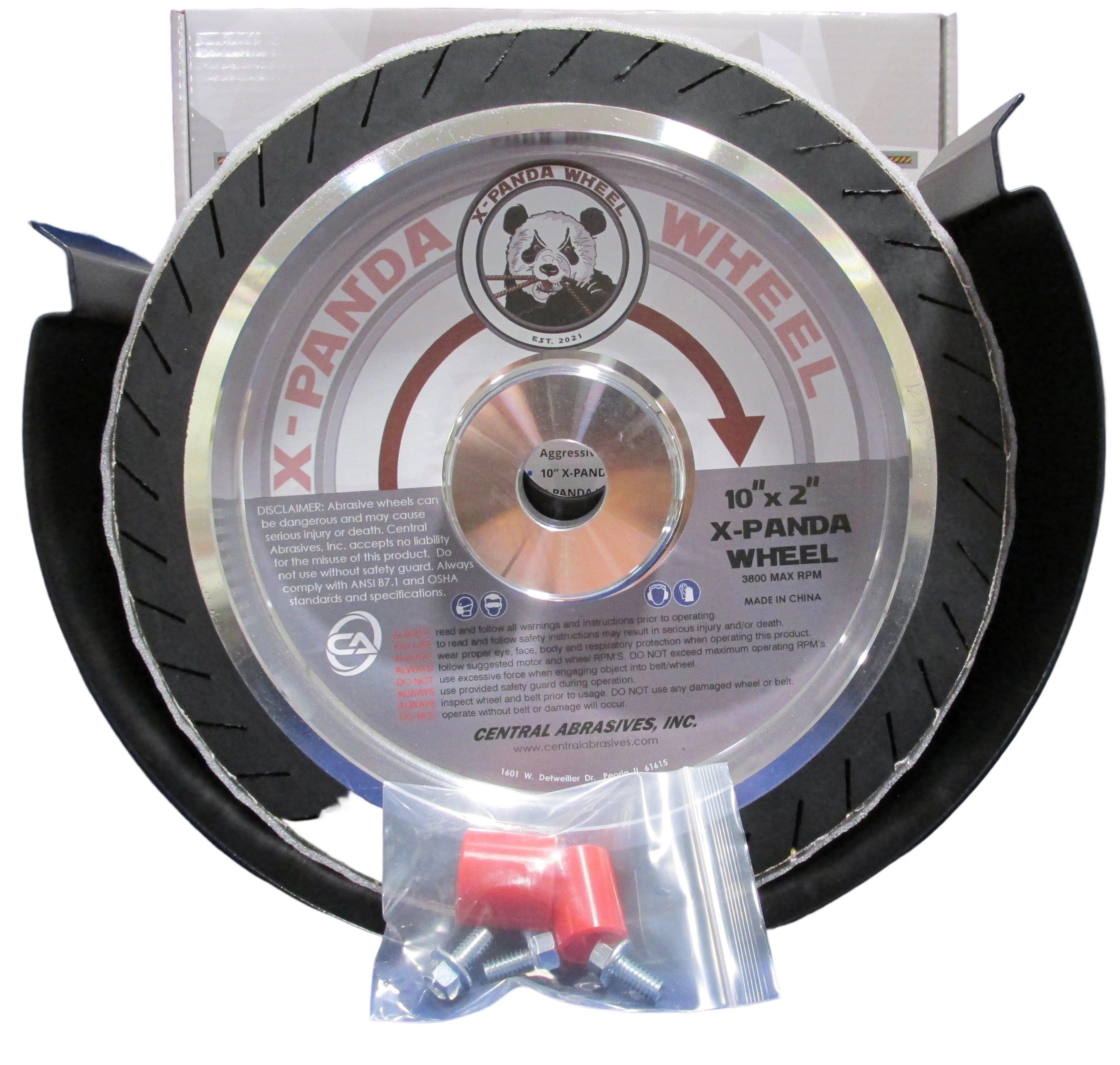 AB 10" X-Panda Wheel w/Steel Guard