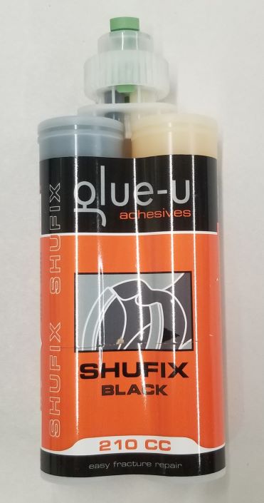 Glue-U Shufix Black 210cc-ea