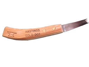 Hastings Knife Gold Dot LH