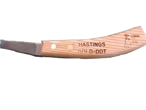 Hastings Knife Gold Dot RH